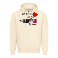 Sandshell my students stole my heart Zipper Hoodie - Bettercallsaul