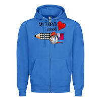 True Royal my students stole my heart Zipper Hoodie - Bettercallsaul