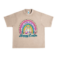 French Oak easter egg bunny rainbow Urban Heavy Tee - AdoDesignShop