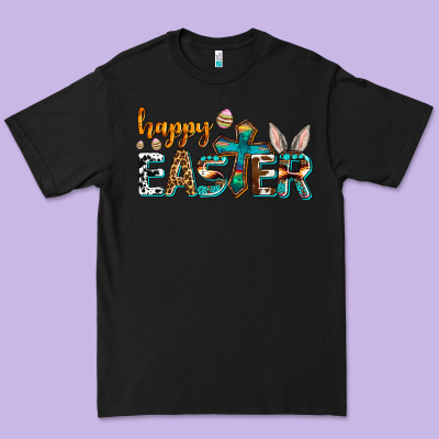 Western Happy Easter Premium Tee Designed By Adodesignshop
