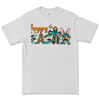 Dove Grey western happy easter Premium Tee - AdoDesignShop