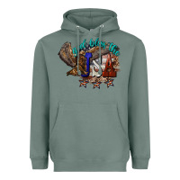 God Bless The Usa Eagle 4th Of July Heavyweight Hoodie | Teevron