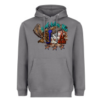 Storm God bless the USA Eagle 4th of july Heavyweight Hoodie - HowdyJamesFarm