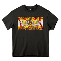 Asphalt softball gnome license plate Heavy Core Tee - HRA Design Shop