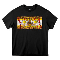 Black softball gnome license plate Heavy Core Tee - HRA Design Shop