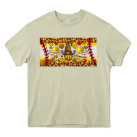 Mossy softball gnome license plate Heavy Core Tee - HRA Design Shop