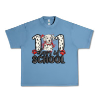 Pebble Blue 101 days of school Urban Heavy Tee - MaliasSmallBusiness