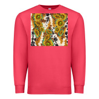Cardinal sunflowers with patterns Premium Sweatshirt - TumblerDesignByShophia