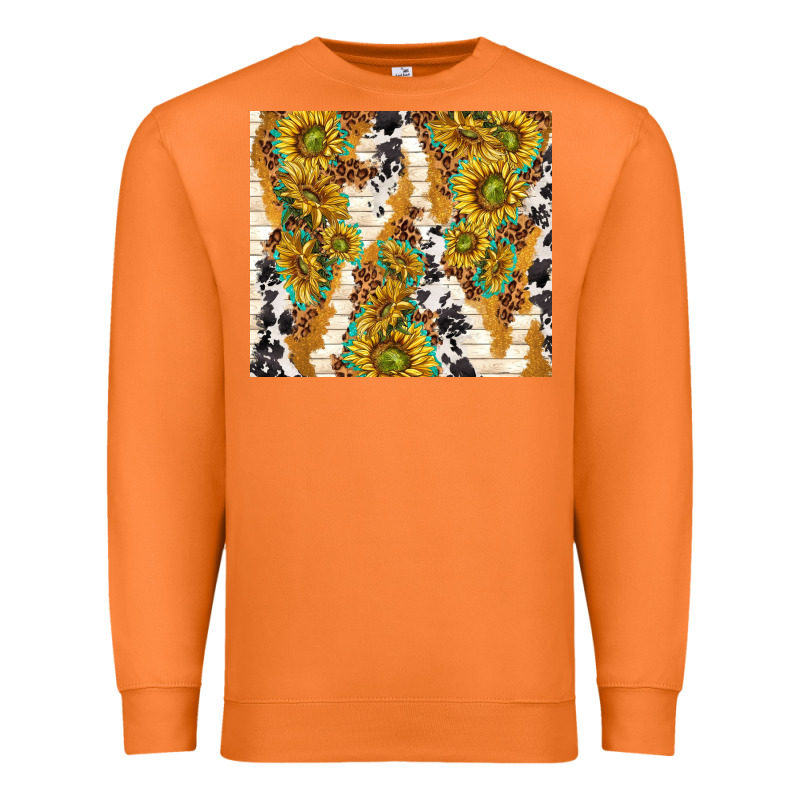 Sunflowers With Patterns Premium Sweatshirt by TumblerDesignByShophia | Teevron