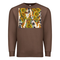 Chestnut sunflowers with patterns Premium Sweatshirt - TumblerDesignByShophia