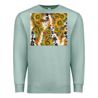 Seafoam sunflowers with patterns Premium Sweatshirt - TumblerDesignByShophia