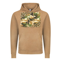 Vintage Camel leopard camo pattern background Vintage Hoodie - Jasminsmagicworld