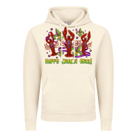 Vintage Artic happy crawdi gras mardi gras carnival Vintage Hoodie - Jasminsmagicworld