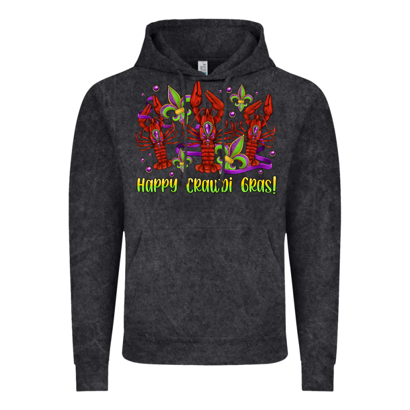 Happy Crawdi Gras Mardi Gras Carnival Vintage Hoodie by Jasminsmagicworld | Teevron
