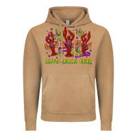 Vintage Camel happy crawdi gras mardi gras carnival Vintage Hoodie - Jasminsmagicworld