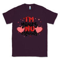 Plum i'm yours no refunds Classic Tee - MaliasSmallBusiness