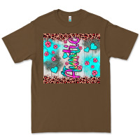 Cacao auntie leopard turquoise Premium Tee - JahusDesignShop