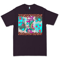 Plum auntie leopard turquoise Premium Tee - JahusDesignShop