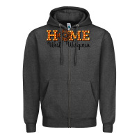 Charcoal Heather Home West Wirginia Zipper Hoodie - Bettercallsaul