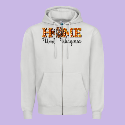 Home West Wirginia Zipper Hoodie Designed By Bettercallsaul
