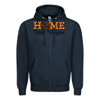 Navy Home West Wirginia Zipper Hoodie - Bettercallsaul
