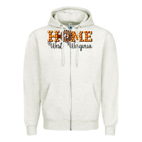 Oatmeal Heather Home West Wirginia Zipper Hoodie - Bettercallsaul