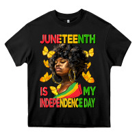 Black juneteenth is my independence day Heavy Core Tee - HRA Design Shop