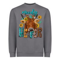 Storm moody cow Heavyweight Sweatshirt - NancyCooperArtShop