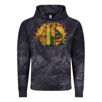 Cloud Black Gymnocalycium Variegated Cactus Vintage Hoodie - LillyAllenDesigns