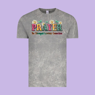 Prayer The Strongest Wireless Connection Vintage Tee Designed By Jahusdesignshop