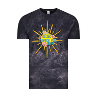 Cloud Black here comes the sun Vintage Tee - MaliasSmallBusiness