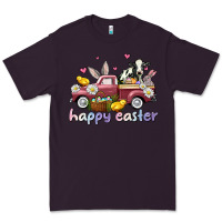 Plum happy easter trucks Premium Tee - AdoDesignShop