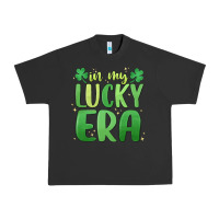 Pigment Black in my lucky era st. patrick's day Urban Heavy Tee - MaliasSmallBusiness