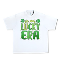 White in my lucky era st. patrick's day Urban Heavy Tee - MaliasSmallBusiness