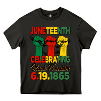 Asphalt juneteenth celebrating black freedom Heavy Core Tee - HRA Design Shop