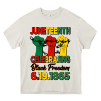 Juneteenth Celebrating Black Freedom Heavy Core Tee | Teevron