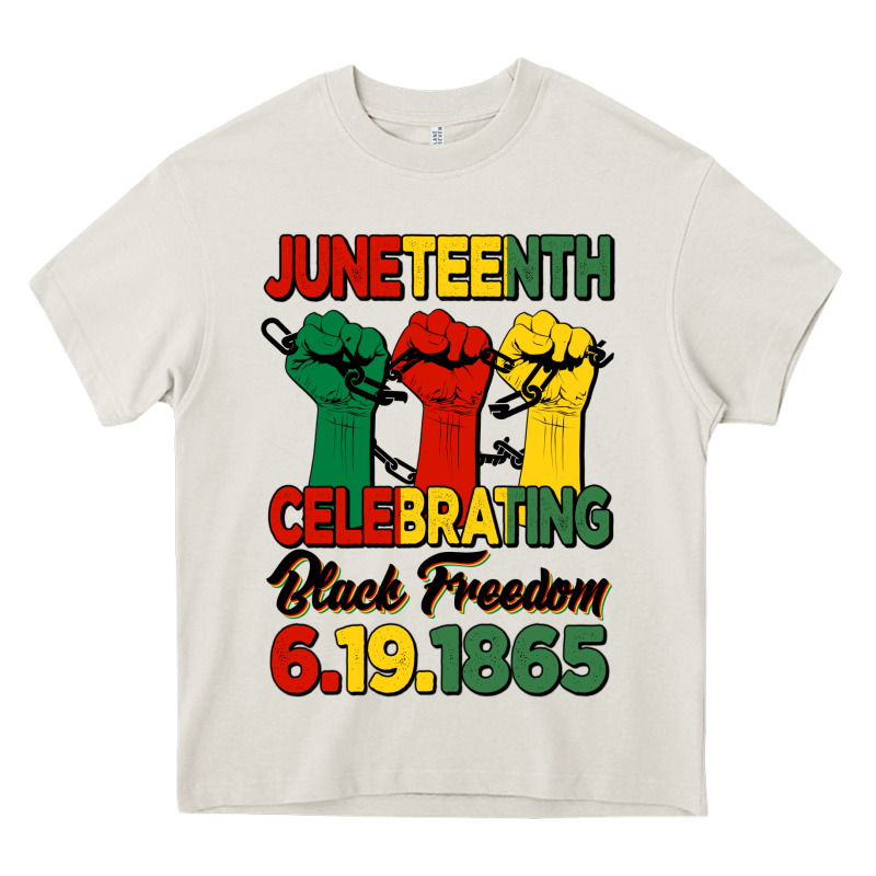 Juneteenth Celebrating Black Freedom Heavy Core Tee by HRA Design Shop | Teevron