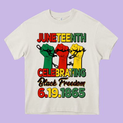Juneteenth Celebrating Black Freedom Heavy Core Tee Designed By Hra Design Shop