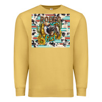 Antique Gold rodeo girl Premium Sweatshirt - TumblerDesignByShophia
