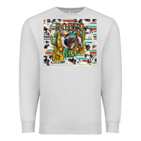 Dove Grey rodeo girl Premium Sweatshirt - TumblerDesignByShophia
