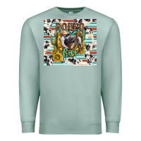 Seafoam rodeo girl Premium Sweatshirt - TumblerDesignByShophia