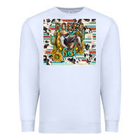White rodeo girl Premium Sweatshirt - TumblerDesignByShophia