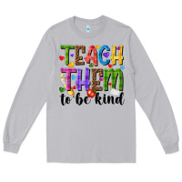 Moon Dust teach them to be kind Long Sleeve Tee - NancyCooperArtShop