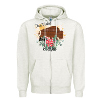 Oatmeal Heather Take No Bull Floral Rodeo Zipper Hoodie - Bettercallsaul
