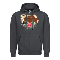 Smoke Take No Bull Floral Rodeo Zipper Hoodie - Bettercallsaul