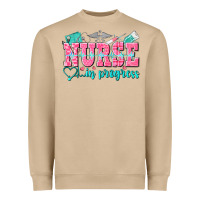 Nurse In Progress Heavyweight Sweatshirt | Teevron
