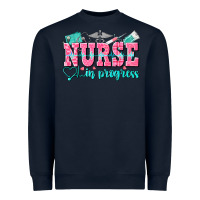 Navy nurse in progress Heavyweight Sweatshirt - NancyCooperArtShop
