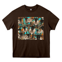 Chocolate Brown Suffolk sheeps Heavy Core Tee - BarkalooDesign
