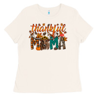 Bone thankful mama longhorn Ladies Tee - RacoonDesign