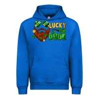 Cobalt lucky dude saint patricks bearded man Urban Hoodie - FaDigitalArtStudio